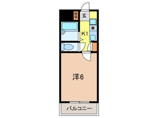 ルックハイツ２の物件間取画像